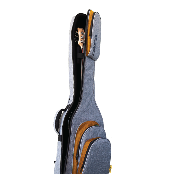 NEONO NOVA BASS GUITAR PREMIUM GIG BAG - YELLOW/GRAY