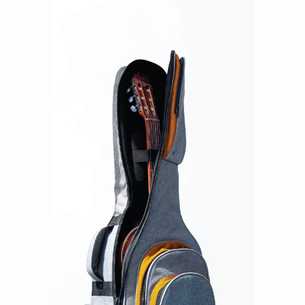 NEONO NOVA CLASSIC GUITAR PREMIUM GIG BAG - YELLOW/GRAY
