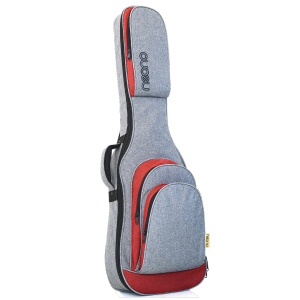 NEONO NOVA ELECTRIC GUITAR PREMIUM GIG BAG - RED/GRAY