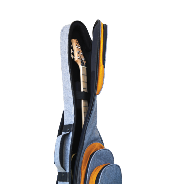 NEONO NOVA ELECTRIC GUITAR PREMIUM GIG BAG - YELLOW/GREY