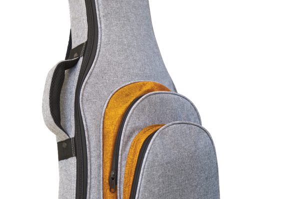 NEONO NOVA ELECTRIC GUITAR PREMIUM GIG BAG - YELLOW/GREY